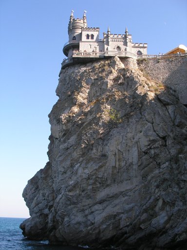 The Swallow’s Nest near Yalta in Crimea. © DDima